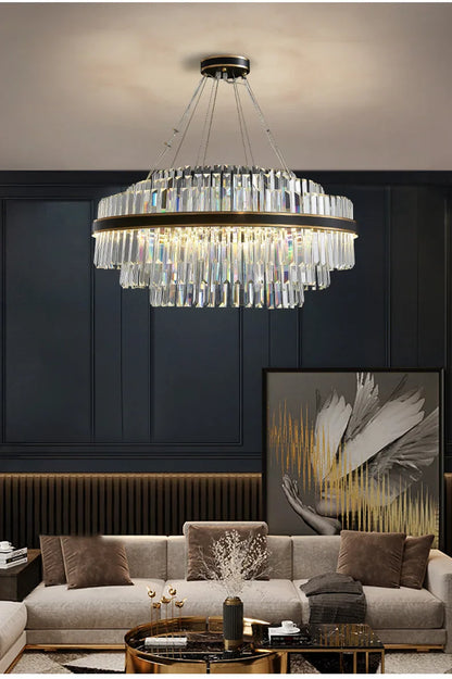 Luxury LED Crystal Chandelier for Home Decor - Chandelier
