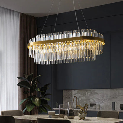 Luxury LED Crystal Chandelier for Home Decor - Chandelier