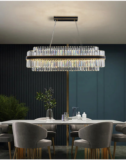 Luxury LED Crystal Chandelier for Home Decor - Chandelier
