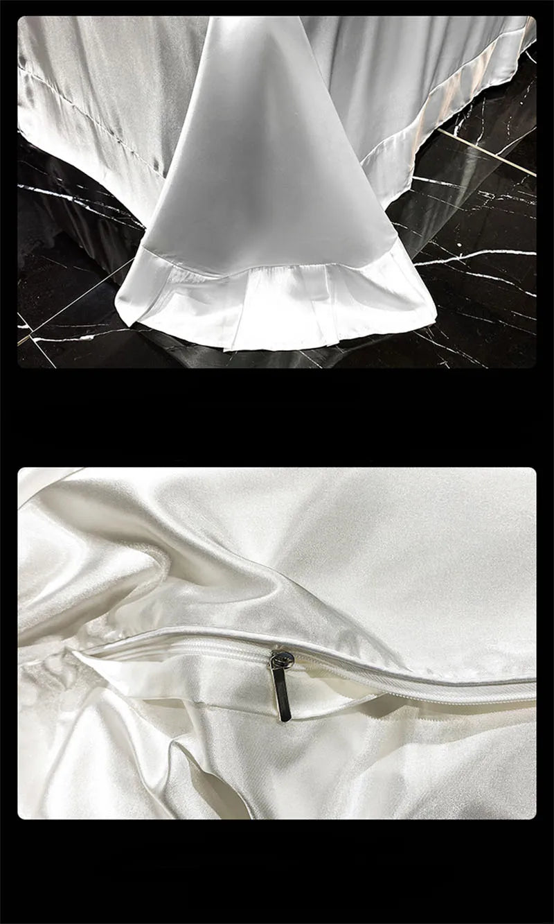 Luxury Mulberry Silk Bedding Set with Sheets