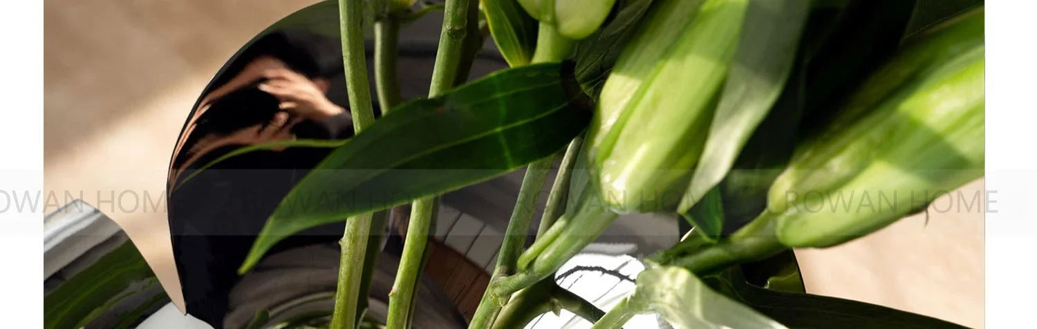 Luxury Stainless Steel Vase for Home Decor