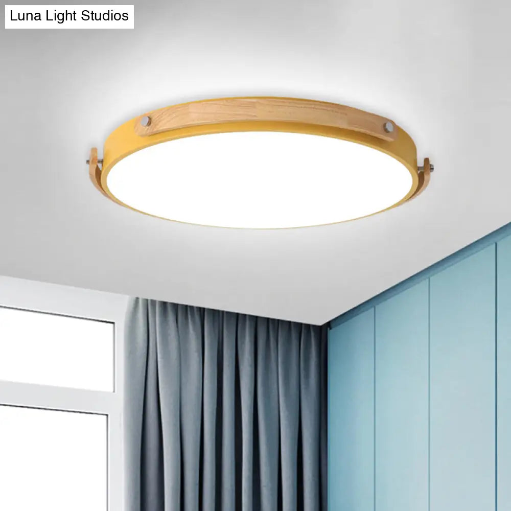 DecorBites™ DecorBites™ Macaron Acrylic LED Flush Ceiling Light for Kid's Bedroom & Hallway