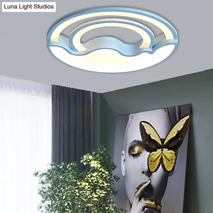 DecorBites™ DecorBites™ Macaron LED Ceiling Lamp - Modern Flush Mount Light for Child's Bedroom