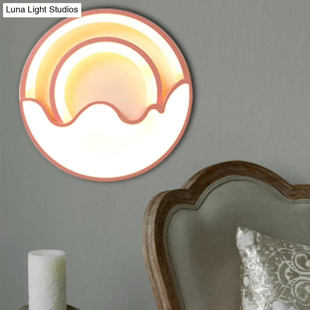DecorBites™ DecorBites™ Macaron LED Ceiling Lamp - Modern Flush Mount Light for Child's Bedroom