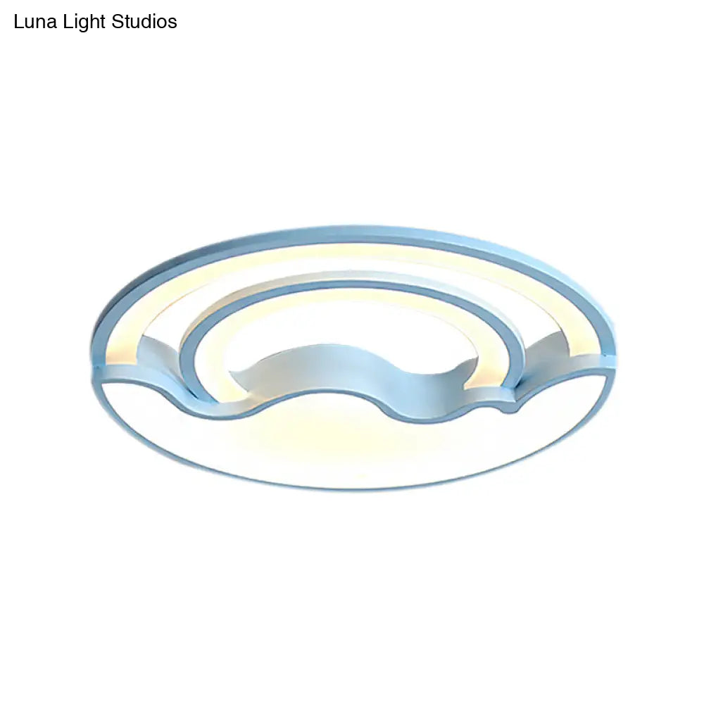 DecorBites™ DecorBites™ Macaron LED Ceiling Lamp - Modern Flush Mount Light for Child's Bedroom