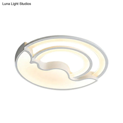 DecorBites™ DecorBites™ Macaron LED Ceiling Lamp - Modern Flush Mount Light for Child's Bedroom