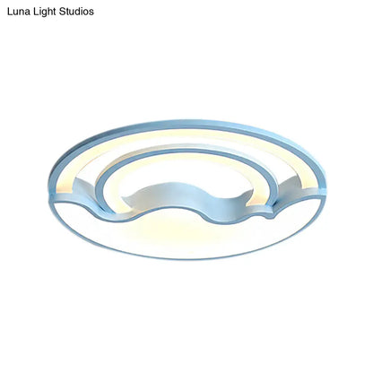 DecorBites™ DecorBites™ Macaron LED Ceiling Lamp - Modern Flush Mount Light for Child's Bedroom