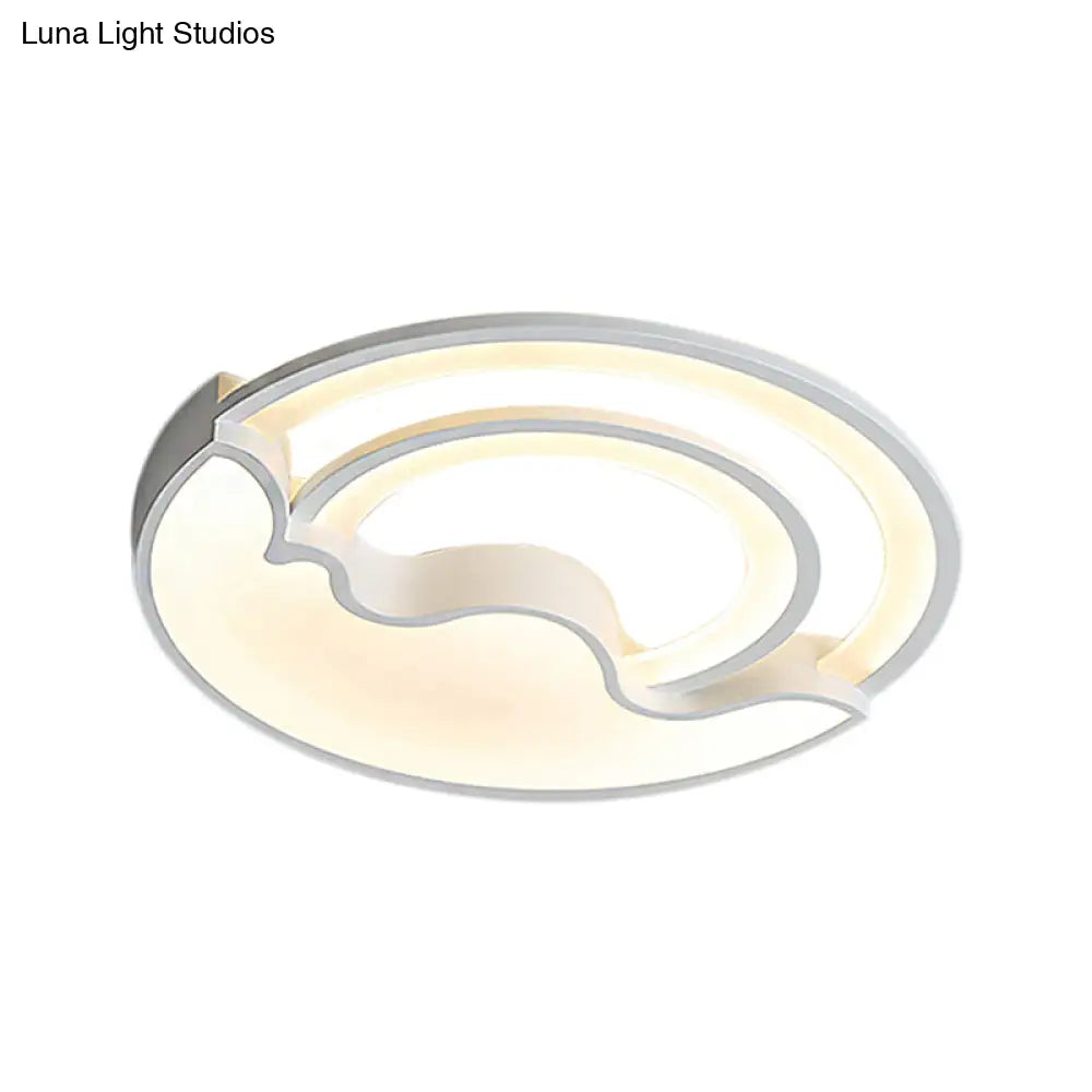 DecorBites™ DecorBites™ Macaron LED Ceiling Lamp - Modern Flush Mount Light for Child's Bedroom