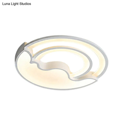 DecorBites™ DecorBites™ Macaron LED Ceiling Lamp - Modern Flush Mount Light for Child's Bedroom