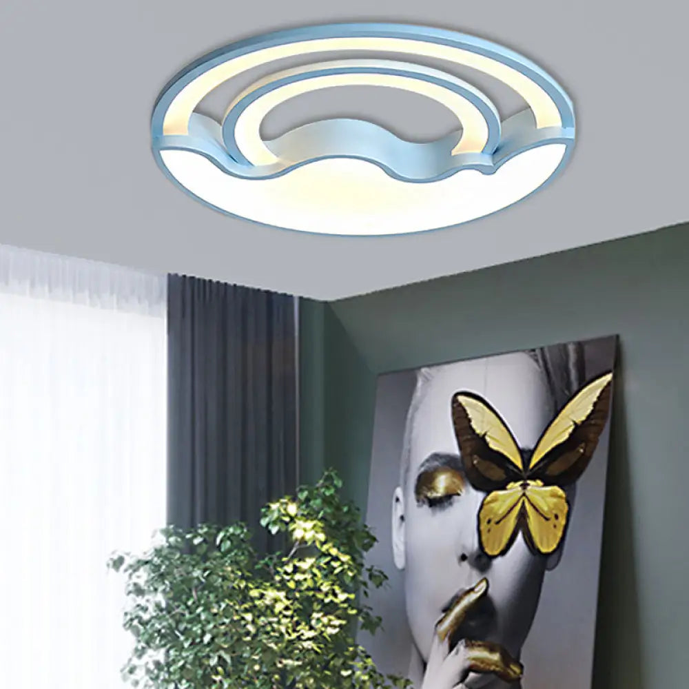DecorBites™ DecorBites™ Macaron LED Ceiling Lamp - Modern Flush Mount Light for Child's Bedroom