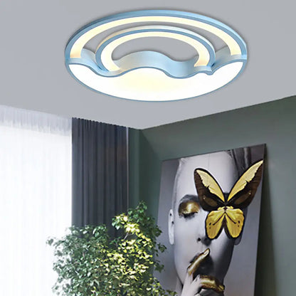 DecorBites™ DecorBites™ Macaron LED Ceiling Lamp - Modern Flush Mount Light for Child's Bedroom
