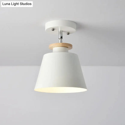 DecorBites™ DecorBites™ Macaron Metal Corridor Ceiling Flush Light - Adjustable Semi Flush Mount Lighting