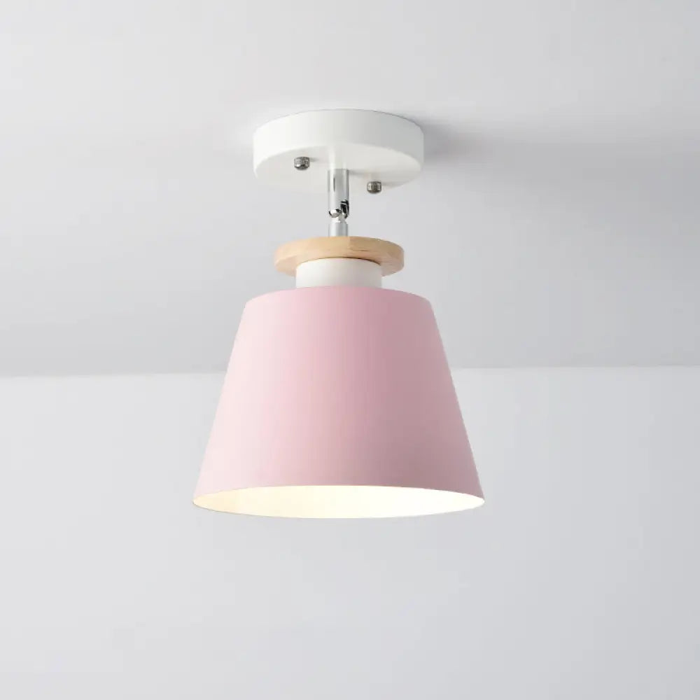 DecorBites™ DecorBites™ Macaron Metal Corridor Ceiling Flush Light - Adjustable Semi Flush Mount Lighting