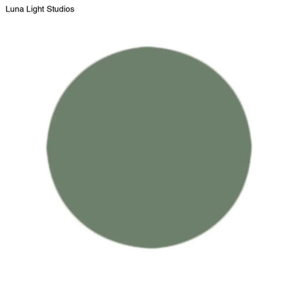 DecorBites™ DecorBites™ Macaron Metal Wall Sconce Light Fixture - 1 Light, White/Warm/Third Gear, Pink/Blue/Green