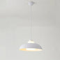 Macaron Single-Bulb Aluminum Ceiling Pendant Light with Acrylic Shade