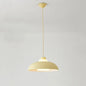 Macaron Single-Bulb Aluminum Ceiling Pendant Light with Acrylic Shade