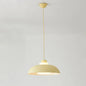 Macaron Single-Bulb Aluminum Ceiling Pendant Light with Acrylic Shade