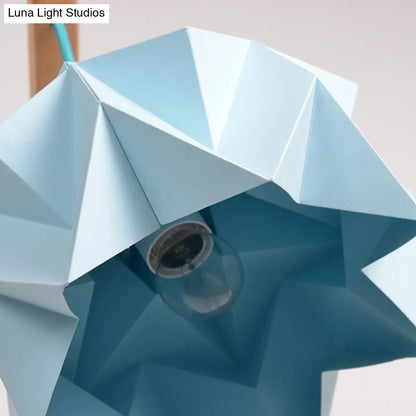 DecorBites™ DecorBites™ Macaron Wall Mounted Lamp with Domed Shade - Wood Backplate, 1 Head, White/Pink/Yellow/Blue/Green Sconce Light Fixture