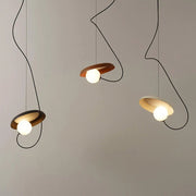 Magnetic Attraction White Metal Pendant Light - Decorbites