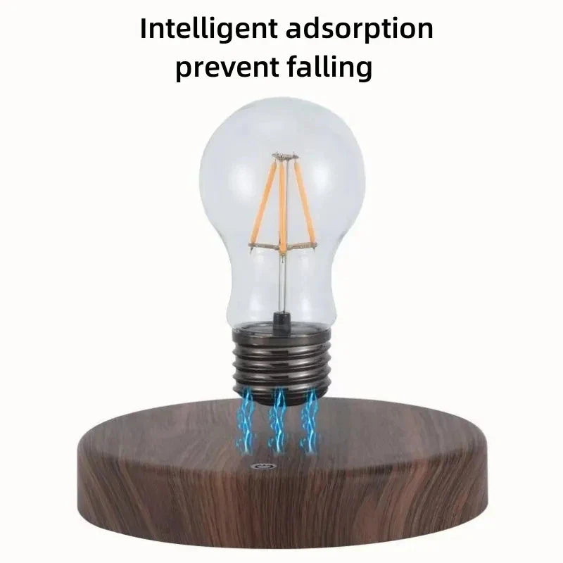 Magnetic Levitation Lamp Creativity Floating Glass LED Bulb Home Office Desk Decoration Birthday Gift Table Novelty