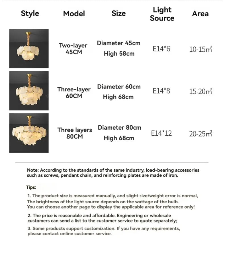 White layered marble led chandelier round pendant light with gold toned central fixture for elegant lighting