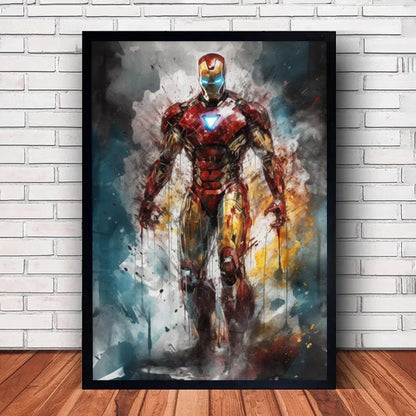 Marvel Canvas Wall Art Print - Superhero Poster - Posters