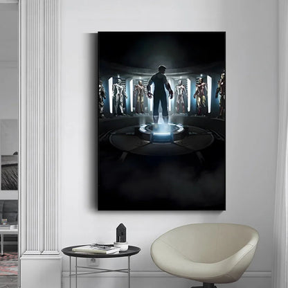 Marvel Iron Man Home Decor Poster Canvas - Posters