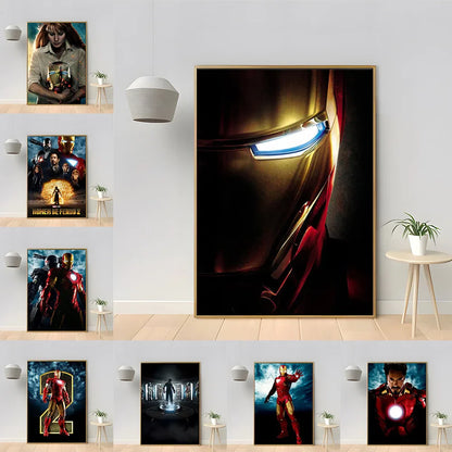 Marvel Iron Man Home Decor Poster Canvas - Posters