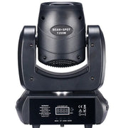 Matte black decorbites 120w moving head light spotlight with lcd display for living room decor