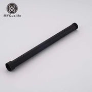 Matte black brass bathroom faucet extension tube by myqualife with threaded ends for heightening decorbites brass black