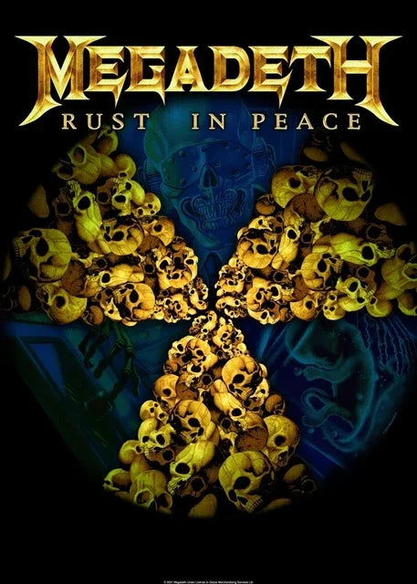 Megadeth Canvas Poster: Rock Music Wall Art - P1 / 50x70cm No Frame - Posters