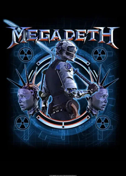 Megadeth Canvas Poster: Rock Music Wall Art - P17 / 50x70cm No Frame - Posters