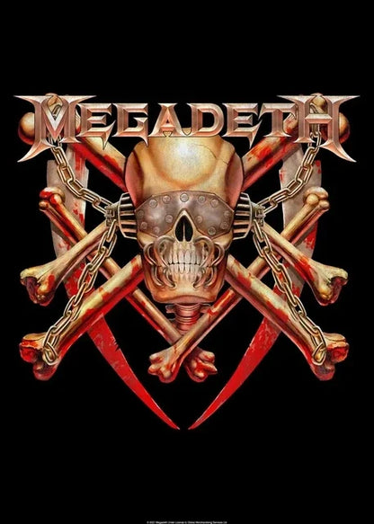 Megadeth Canvas Poster: Rock Music Wall Art - P5 / 50x70cm No Frame - Posters