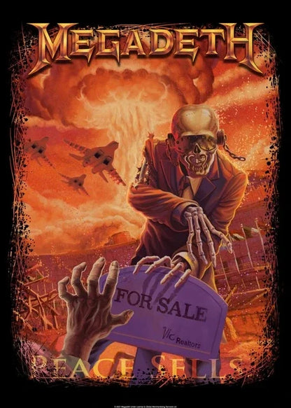 Megadeth Canvas Poster: Rock Music Wall Art - P6 / 30x40cm No Frame - Posters