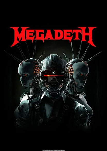 Megadeth Canvas Poster: Rock Music Wall Art - P7 / 50x70cm No Frame - Posters