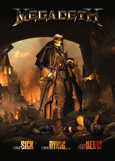 Megadeth Canvas Poster: Rock Music Wall Art - P9 / 50x70cm No Frame - Posters