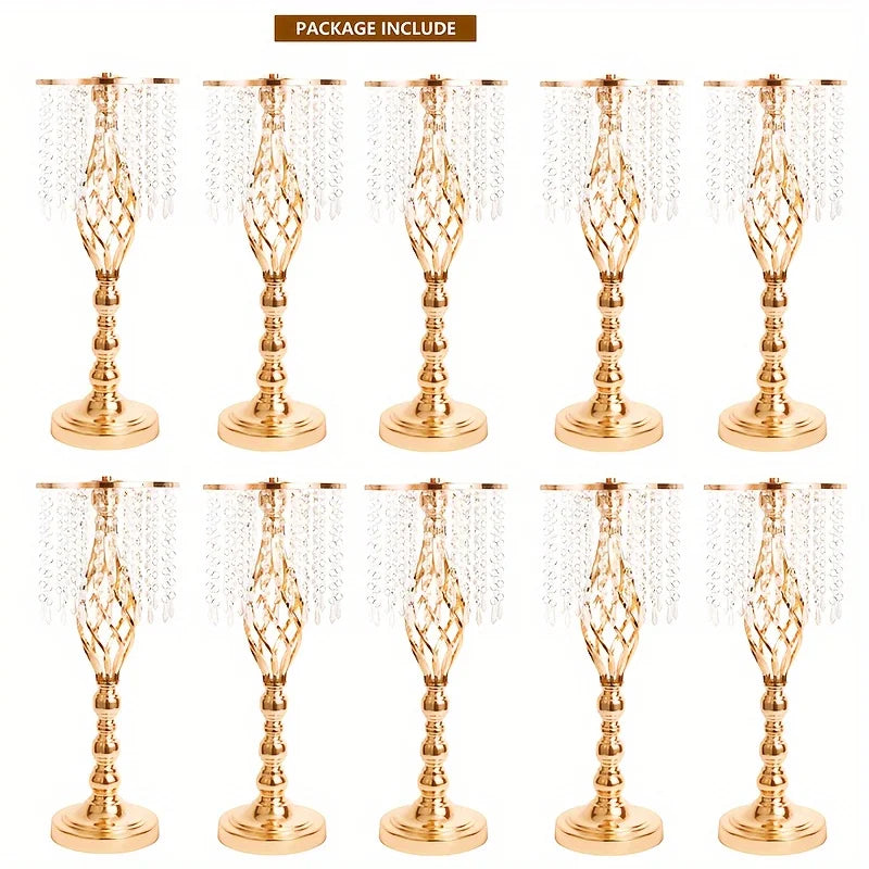 Metal Flower Vases for Wedding Centerpieces - Vase