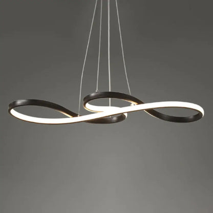 Metal Musical Note LED Pendant Chandelier - Table Suspension Lamp