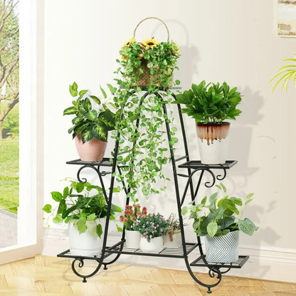 Metal Plant Stand - 6 Tier Display Rack
