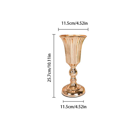 Metal Trumpet Vase Wedding Centerpiece Decor - Vase