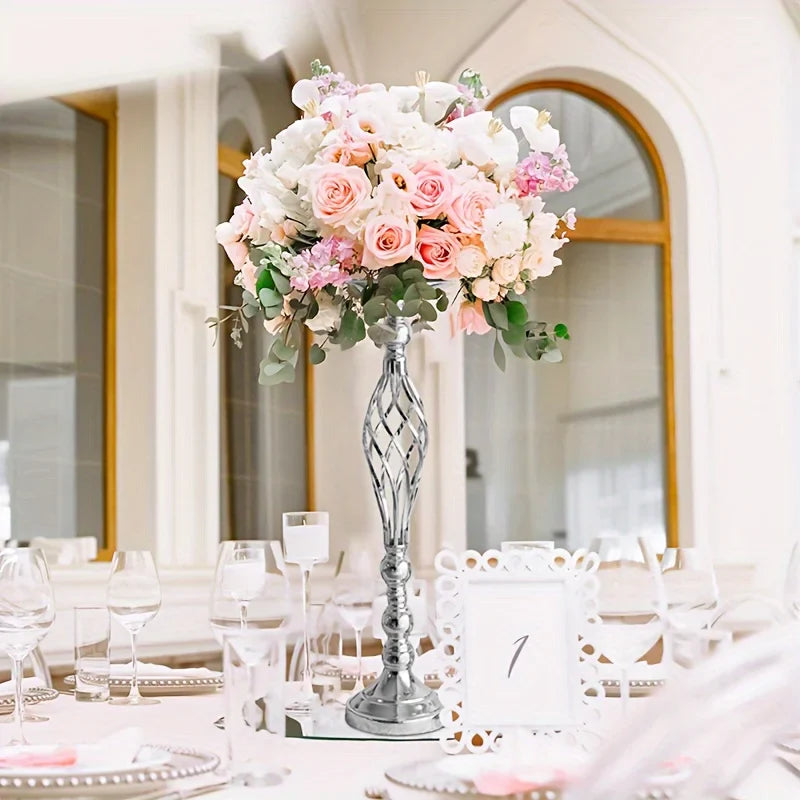 Metal Vase Set for Special Occasions - Vase