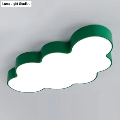 DecorBites™ DecorBites™ Metallic Cloud Flush Mount LED Light for Kid's Room