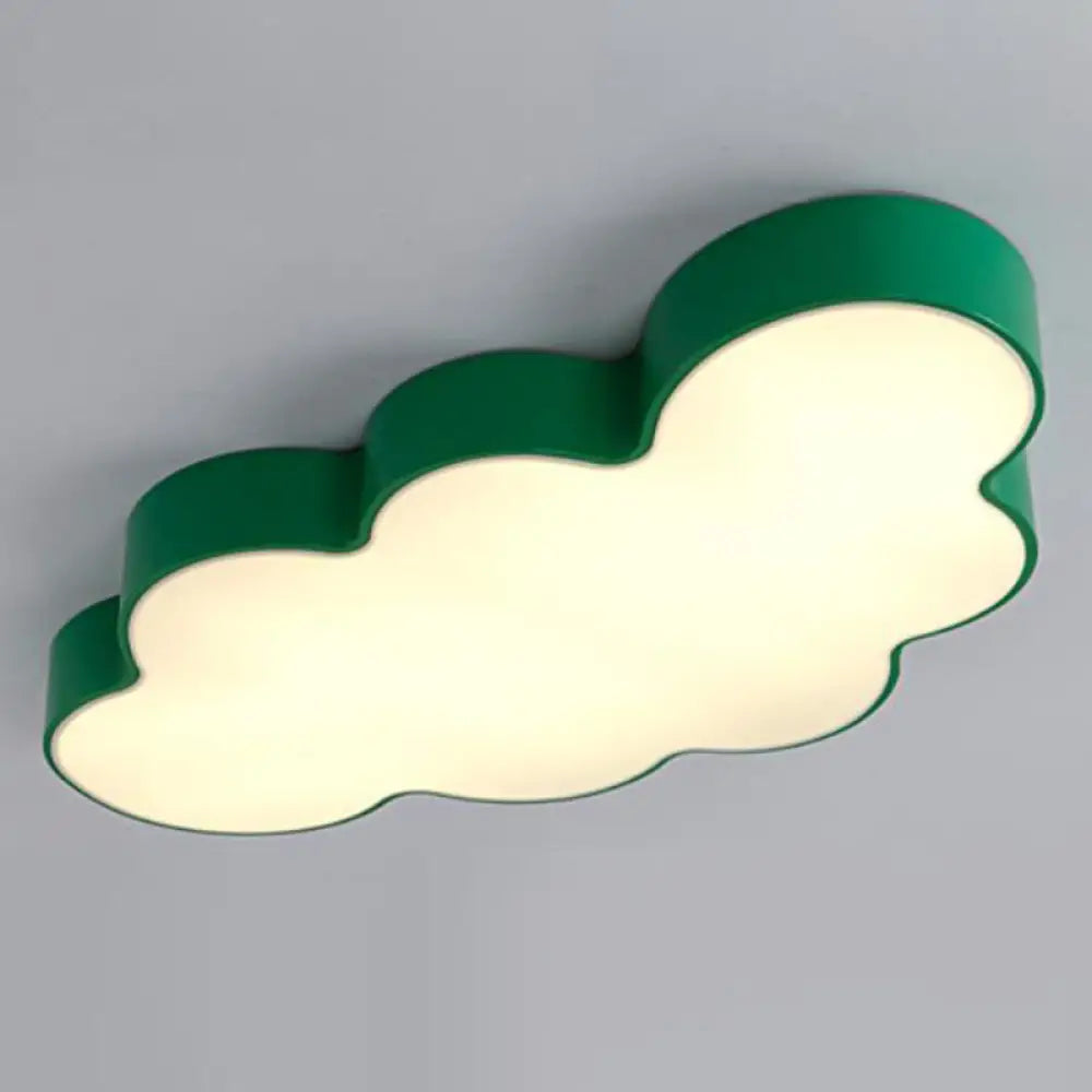 DecorBites™ DecorBites™ Metallic Cloud Flush Mount LED Light for Kid's Room
