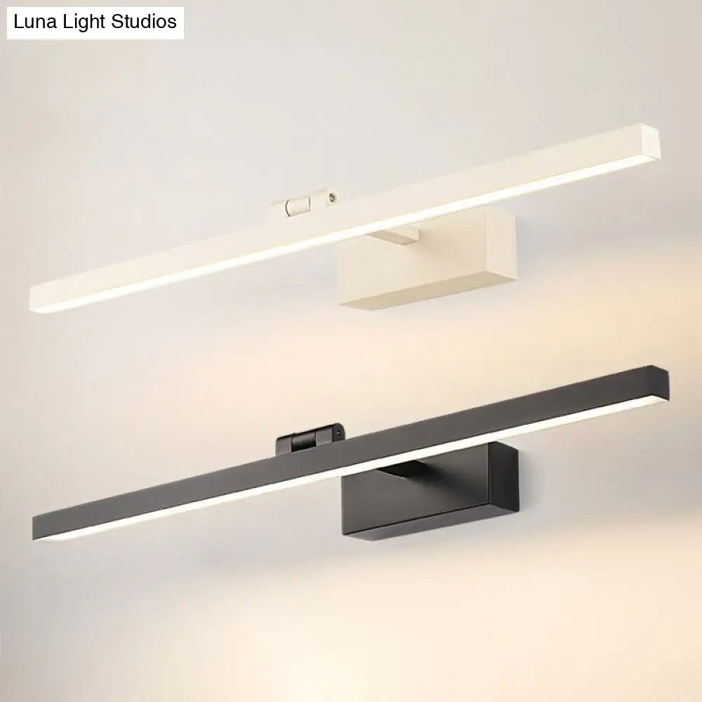 DecorBites™ DecorBites™ Metallic LED Wall Sconce for Bathroom - Simple Pole Design