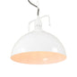 Metallic Suspension Lamp with Swivel Joint - Warehouse Dome Hanging Light Kit