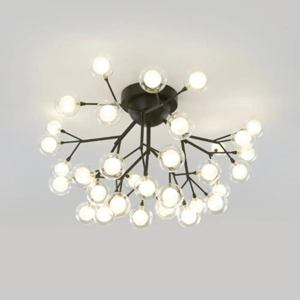 DecorBites™ DecorBites™ Metallic Tree Branch LED Ceiling Chandelier - Nordic Style Semi Flush Mount