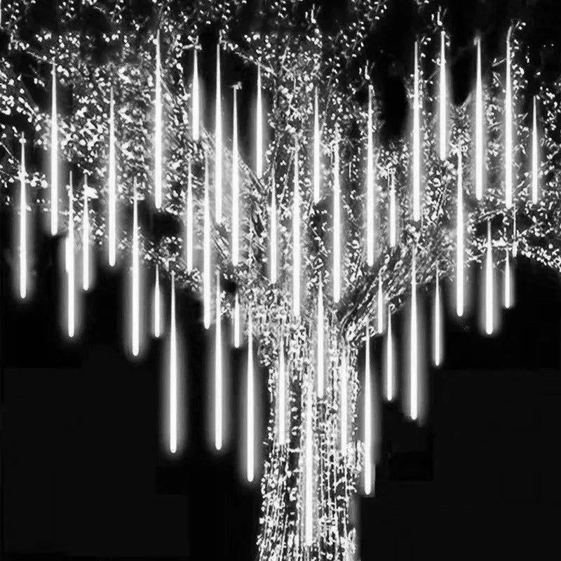 Meteor Shower LED String Lights for Outdoor Decor