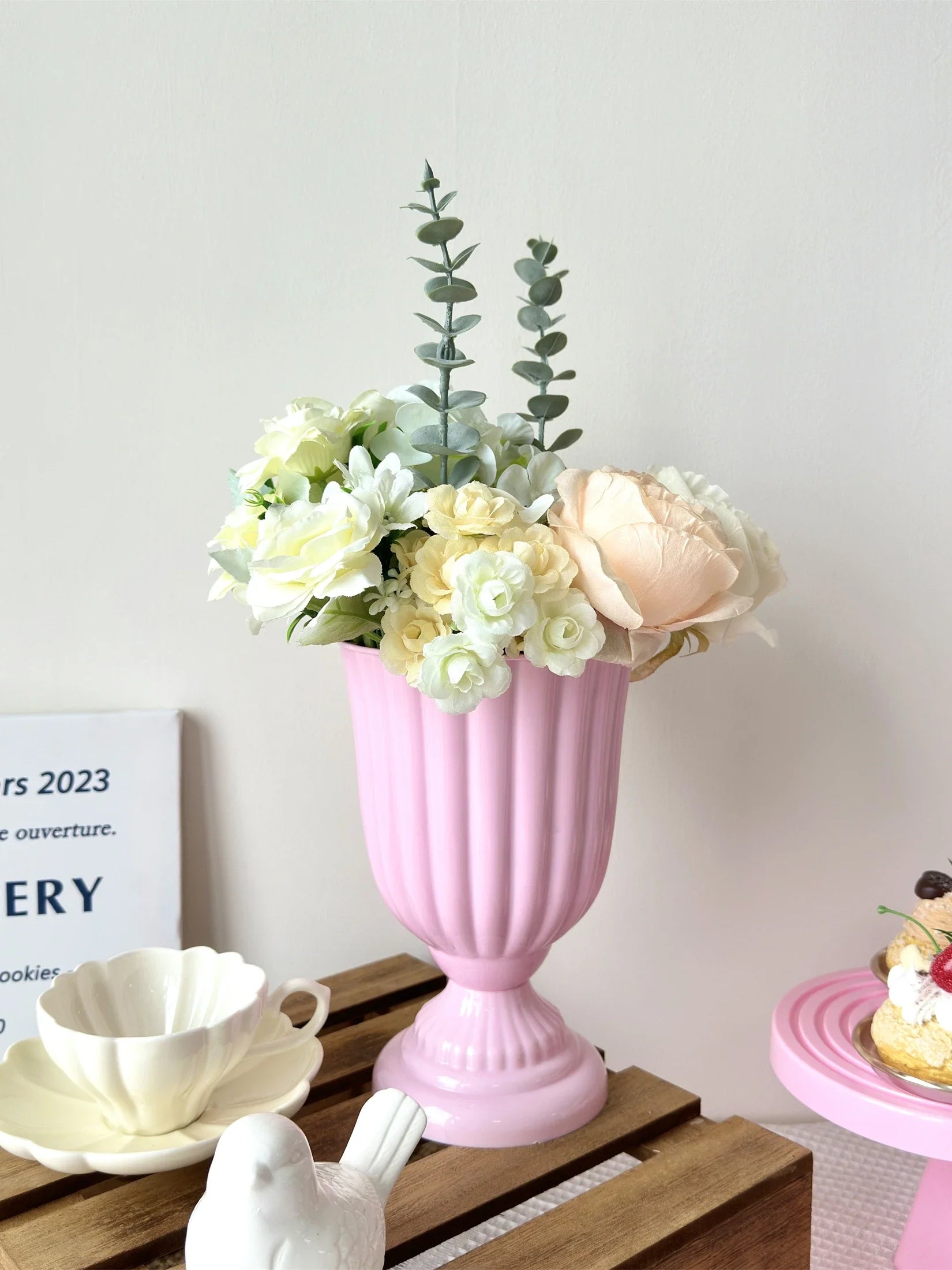 Mini Flower Arrangement Vase for Home Decor