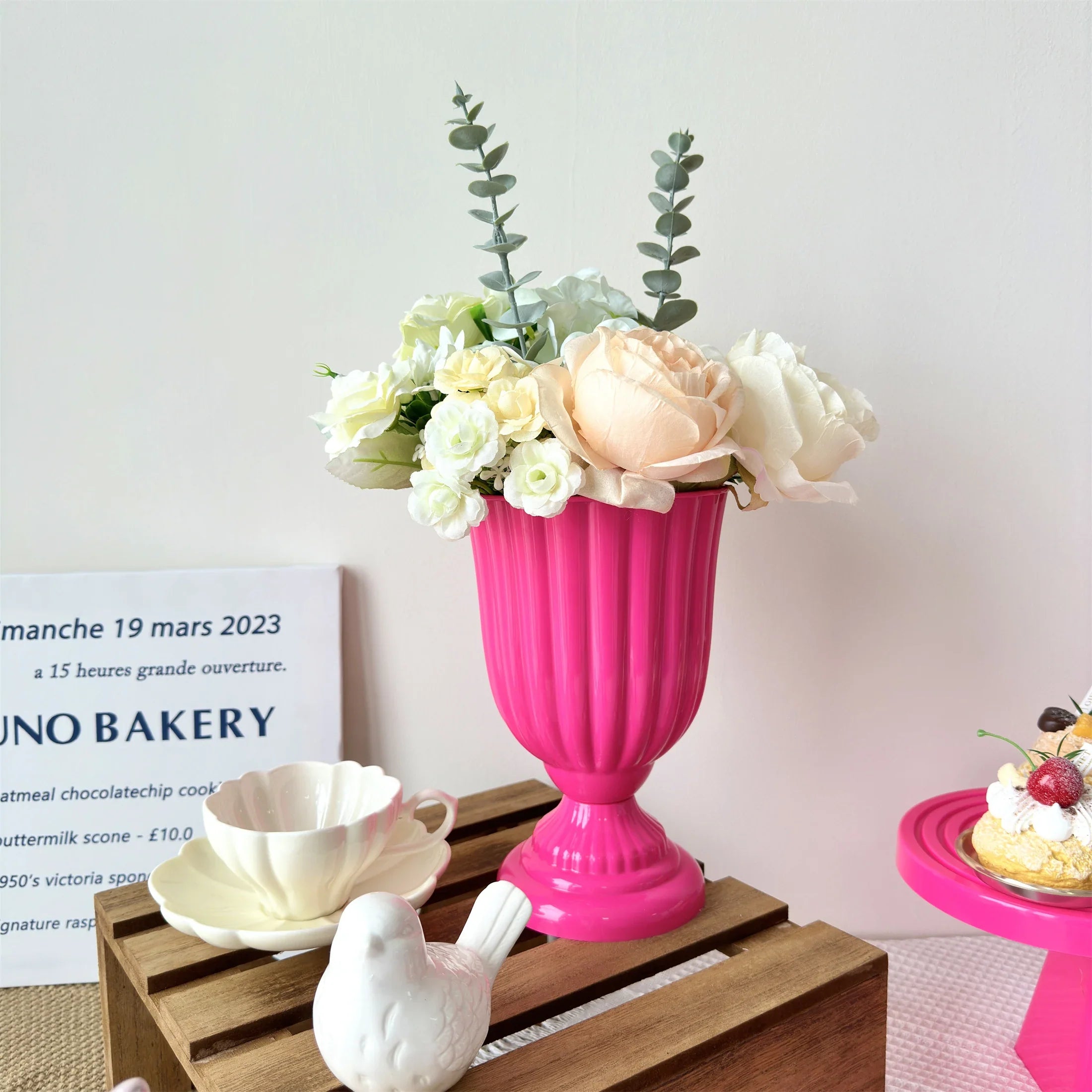 Mini Flower Arrangement Vase for Home Decor