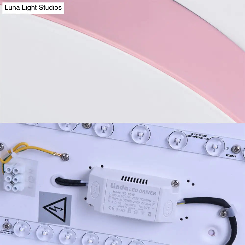 DecorBites™ DecorBites™ Minimalist Acrylic Flush Mount Ceiling Light for Bedroom